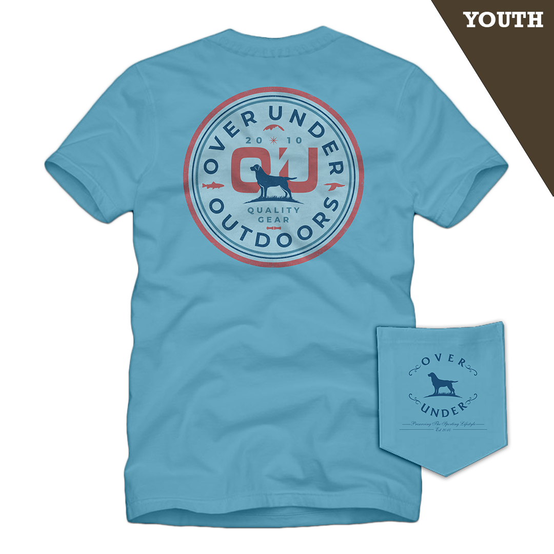 S/S Youth O/U Outdoors T-Shirt Beachwash