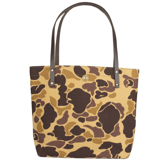 Old School Camo Marion Tote - Over Under Clothing