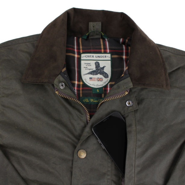 Waxed Briar Jacket Olive - Over Under Clothing