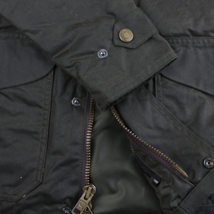 Waxed Briar Jacket Olive - Over Under Clothing