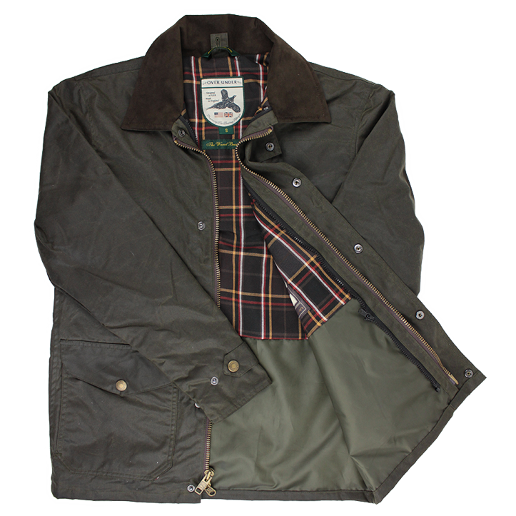 Waxed Briar Jacket Olive - Over Under Clothing