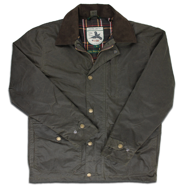 Waxed Briar Jacket Olive - Over Under Clothing