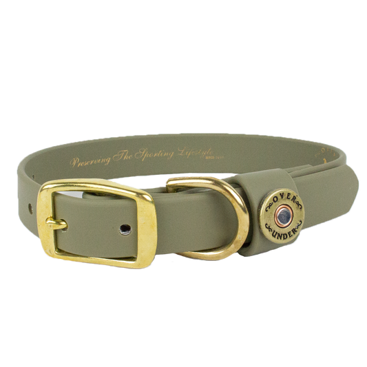 Water Dog Collar Olive