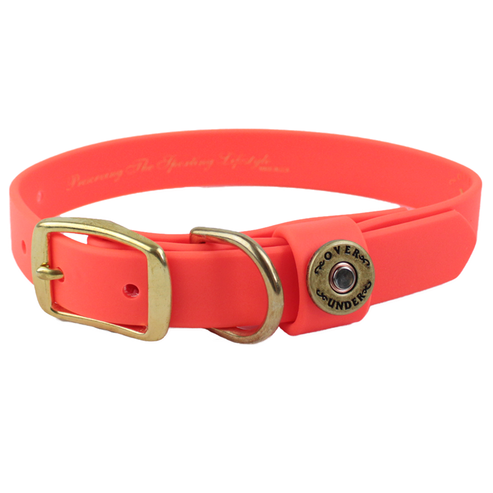 Water Dog Collar Blaze Orange