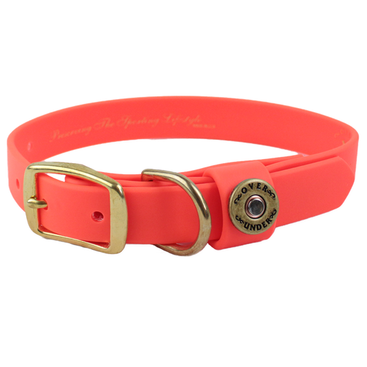 Water Dog Collar Blaze Orange