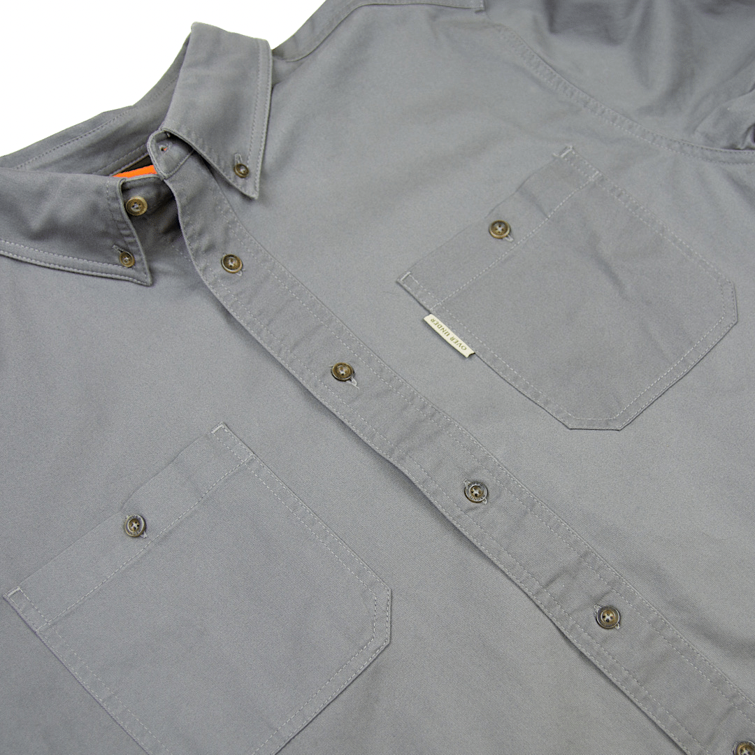 South Platte Canvas Shirt Pewter