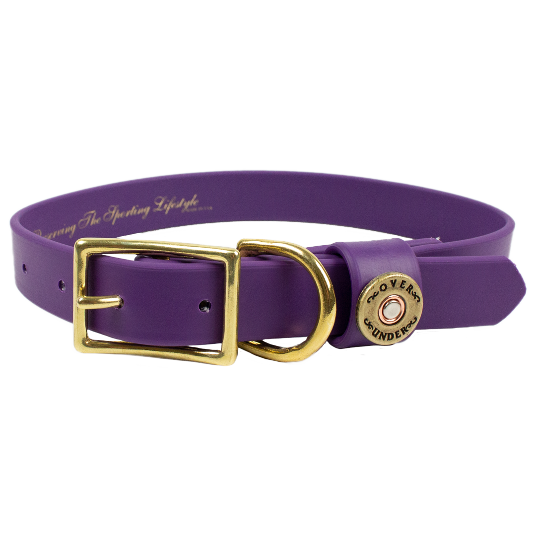 Water Dog Collar Purple