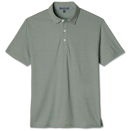 Performance Polo Blue Coral