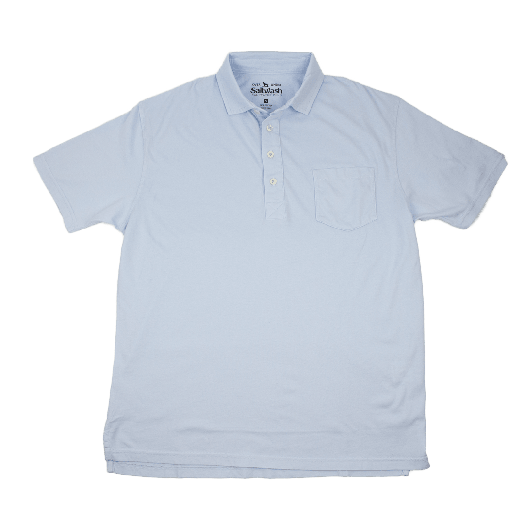 Saltwash Polo Salty Blue - Over Under Clothing