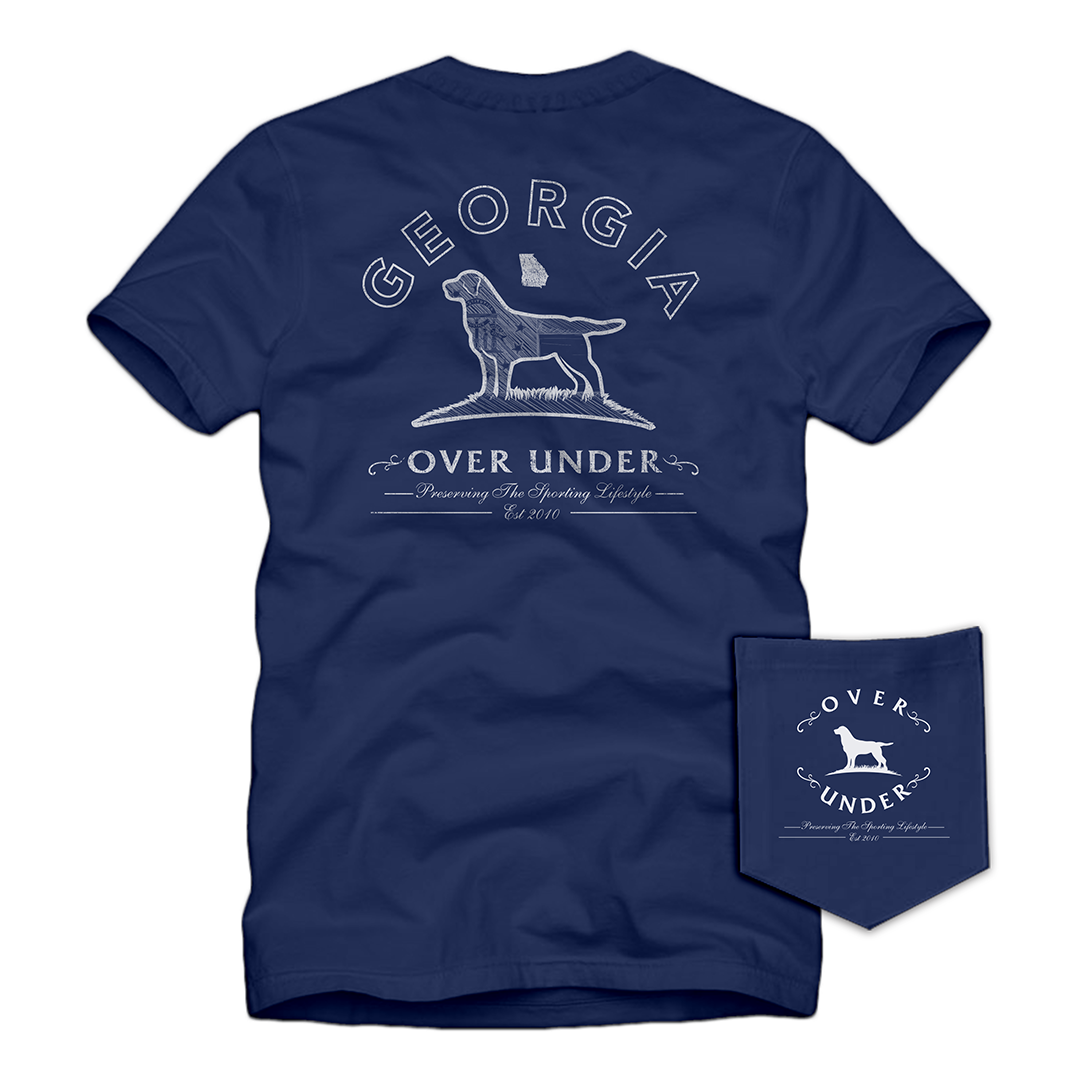 S/S Georgia State Heritage T-Shirt – Over Under Clothing