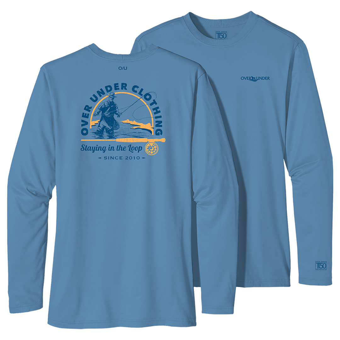 L/S Tidal Tech In the Loop Heritage Blue