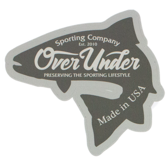 Brook Trout Sticker - Over Under Clothing