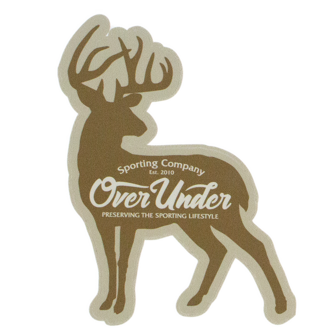 Whitetail Silhouette Sticker - Over Under Clothing