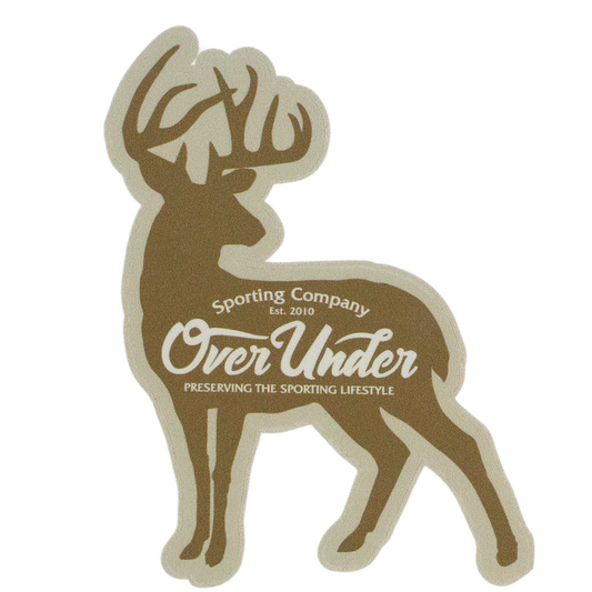 Whitetail Silhouette Sticker - Over Under Clothing