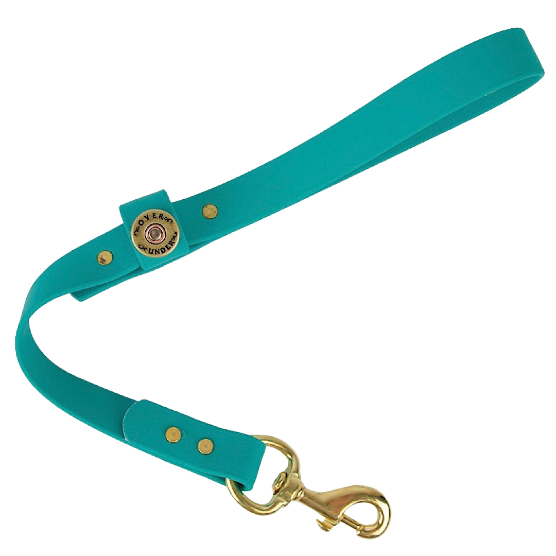 Water Dog Traffic Lead Teal