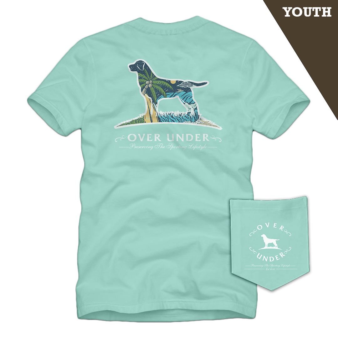 S/S Youth Tropic Dog T-Shirt Julep