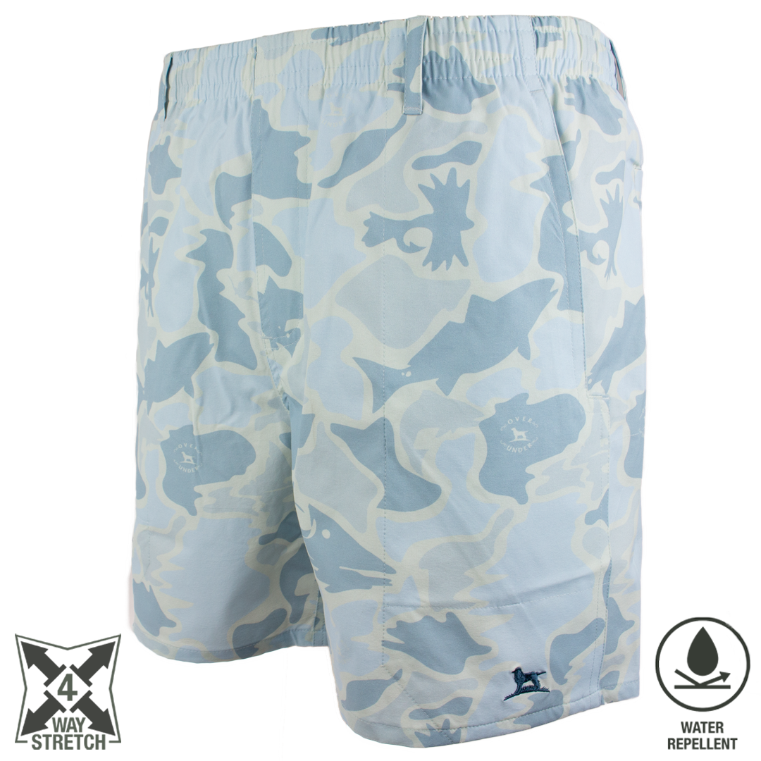 Shearwater Swim Short Water Camo