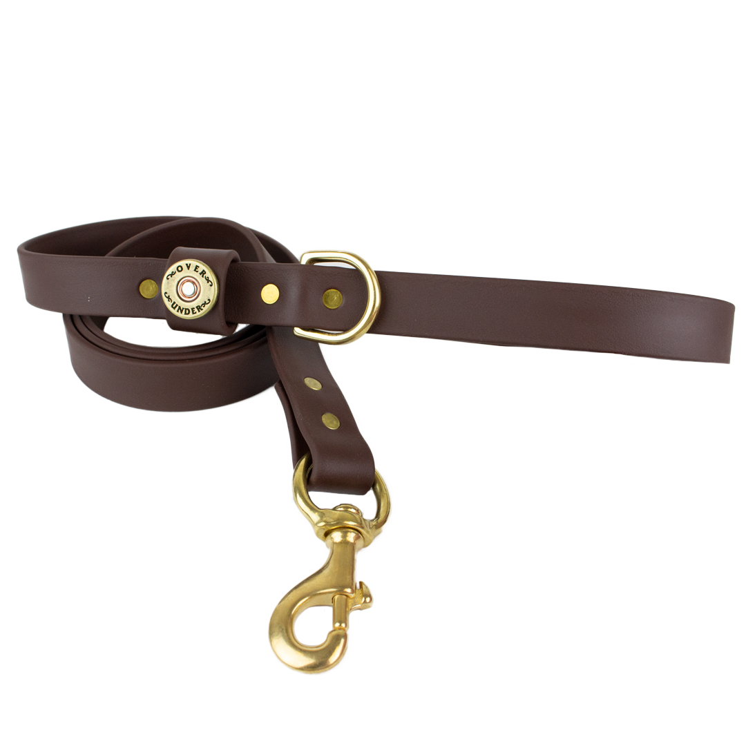 Water Dog Leash Brown