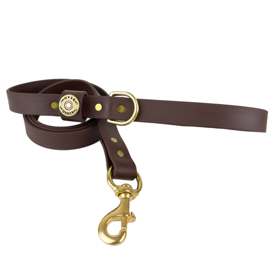 Water Dog Leash Brown