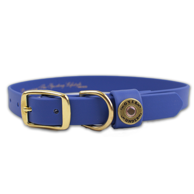 Water Dog Collar Cobalt Blue