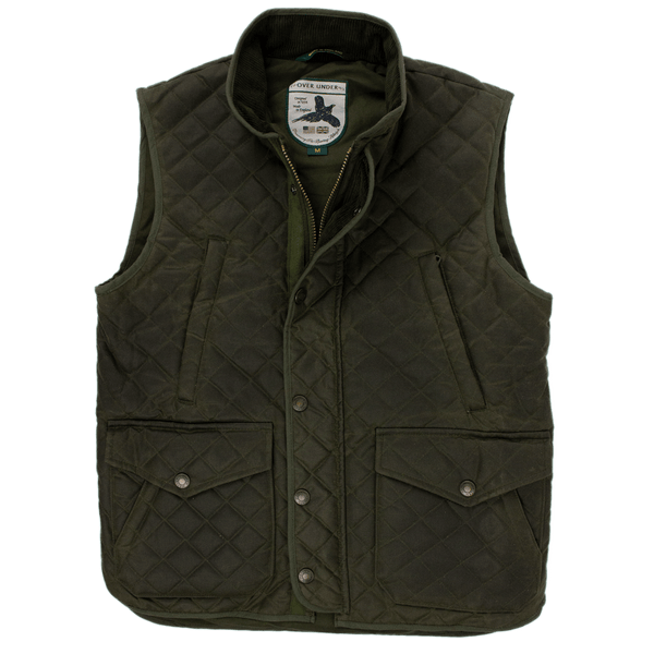 The Whitby Vest Olive – Over Under Clothing