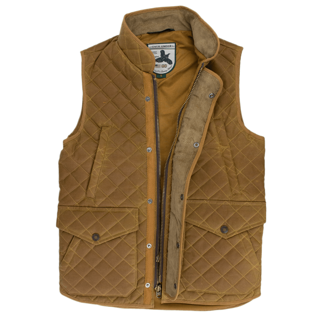The Whitby Vest Field Tan - Over Under Clothing