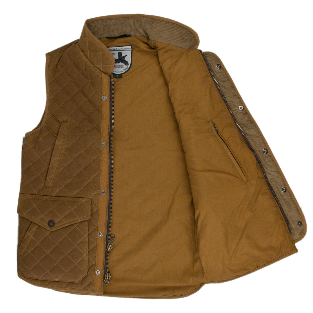 The Whitby Vest Field Tan - Over Under Clothing