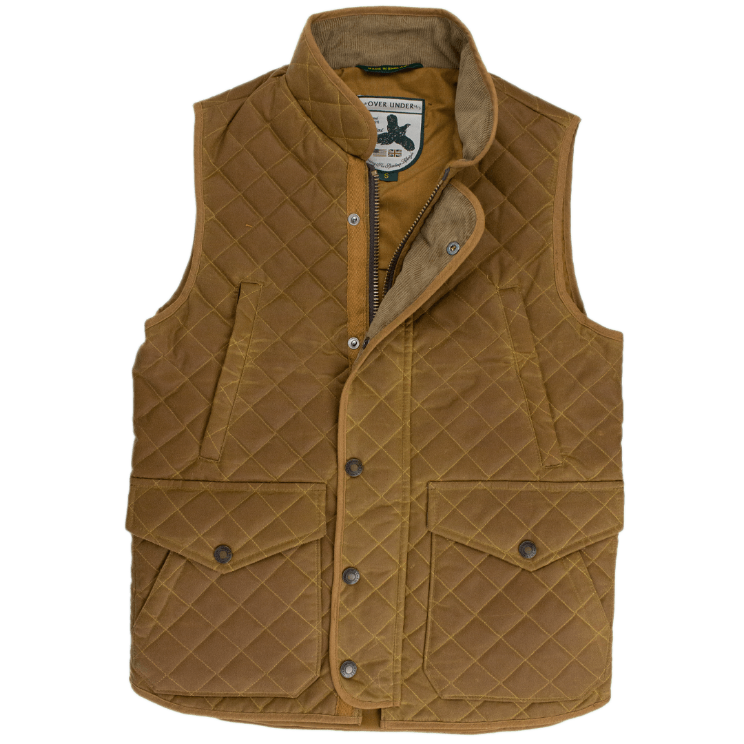 The Whitby Vest Field Tan - Over Under Clothing