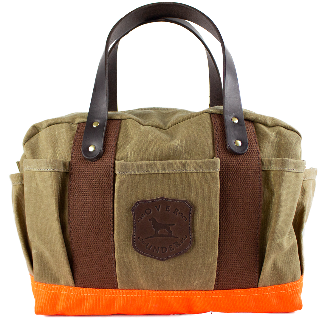 Sportsman's Gear Bag Field Tan/Blaze Orange - Over Under Clothing