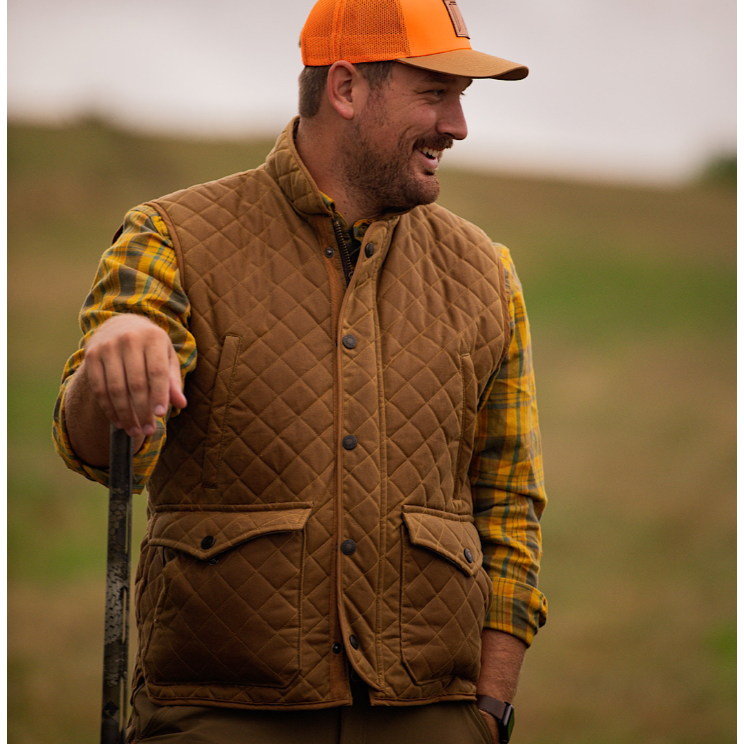 The Whitby Vest Field Tan