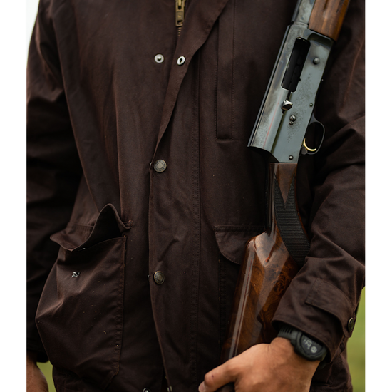 Men's Brown Waxed Briar Jacket – Over Under Clothing