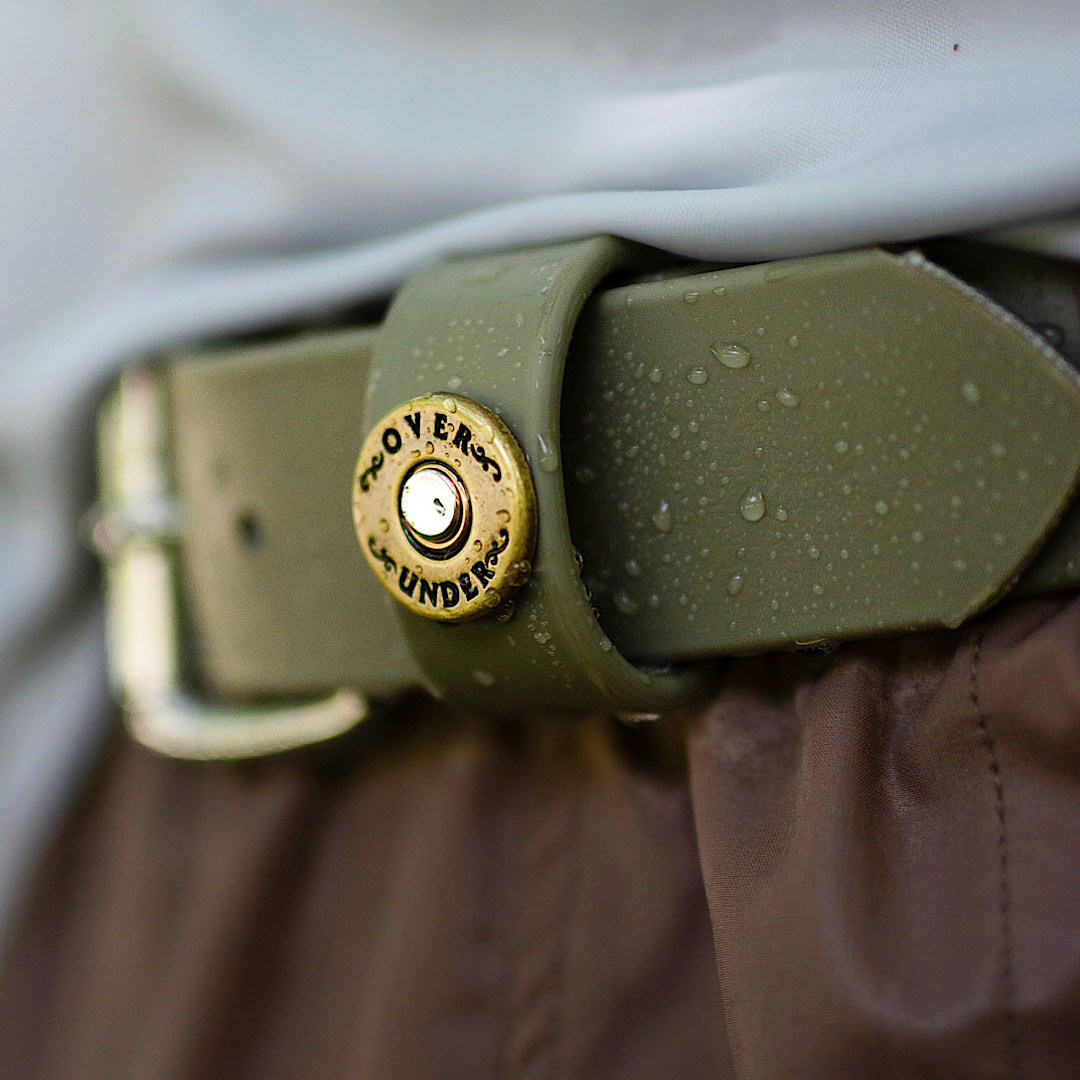 Waterproof Single Shot Belt Olive