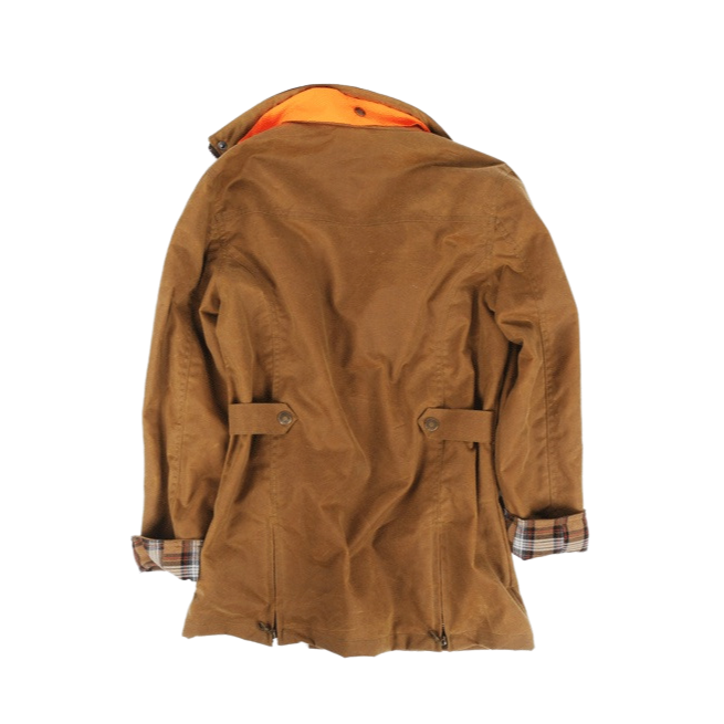 Women s Tan Waxed Briar Jacket Over Under Clothing