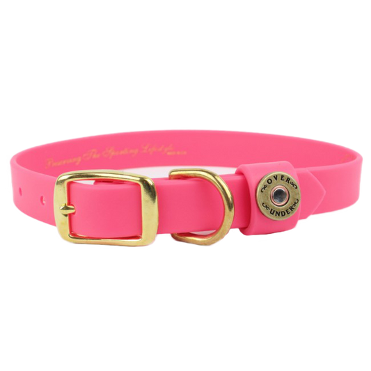 Water Dog Collar Pink