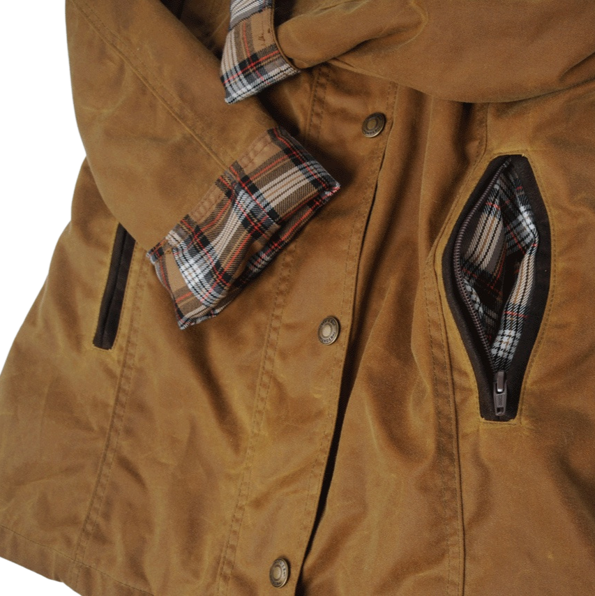 Women's Waxed Briar Jacket Field Tan